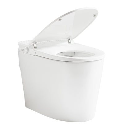 FORNO ACQUA Luxurious Super Smart Toilet. Includes Bidet, Heated Seat, Auto Flush, Auto Lid, Powerful Flush, Ideal for master bathrooms.