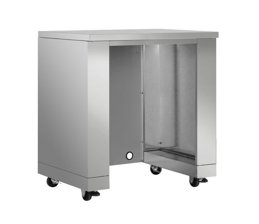 THOR Kitchen 35" Outdoor Kitchen Refrigerator Cabinet in Stainless Steel, MK02SS304