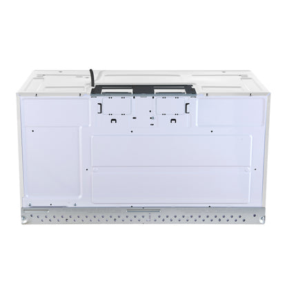 Forno Scalo 30-Inch Over the Range Microwave, White – 1.6 cu.ft, 300 CFM Vent, Touch Control, LED Light