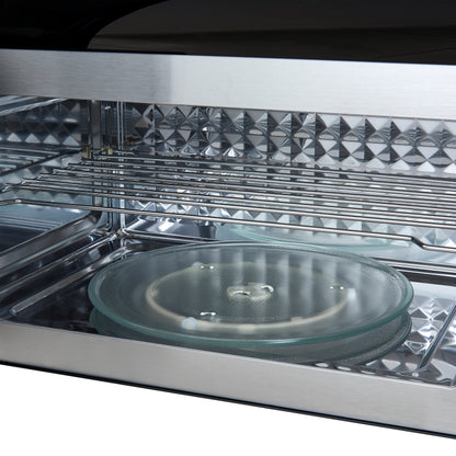 Forno Fornace 30-Inch Over the Range Convection Microwave, Stainless Steel – 1.5 cu.ft, 300 CFM Vent, Touch Control, LED Light