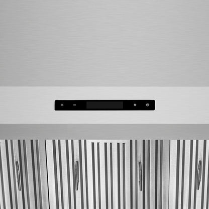 Forno Savona 36-Inch Wall Mount Range Hood, Baffle Filters, Backsplash Included
