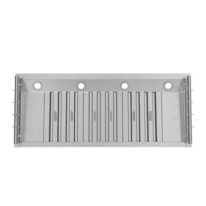 Forno Venezia 48 Inch Wall-Mounted Range Hood with Touch Controls and Baffle Filters