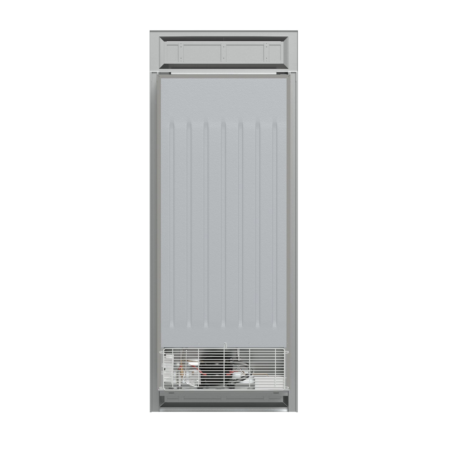 Forno Fortezza 32 Inch Right-Swing Convertible Refrigerator/Freezer with Trim Kit, Stainless Steel, Total No Frost