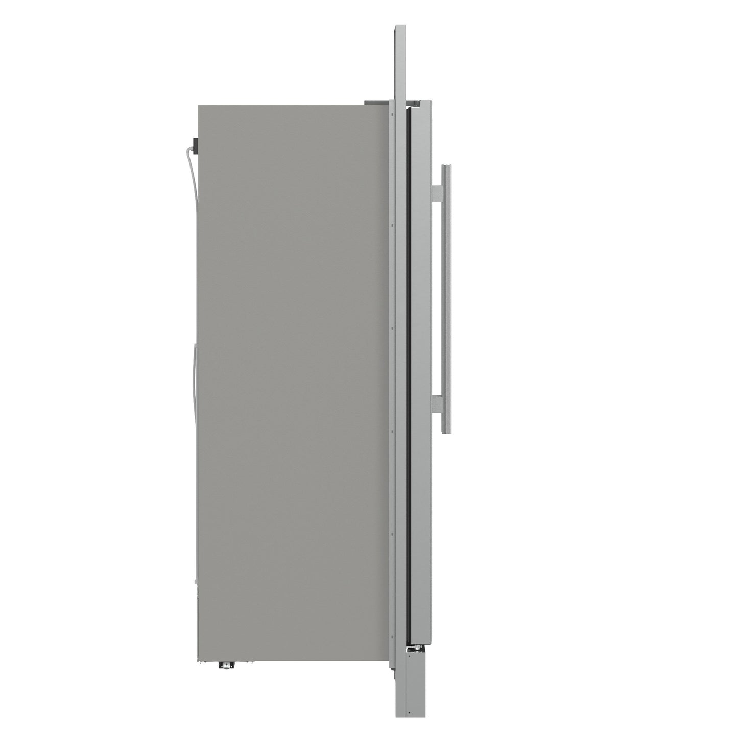 Forno Fortezza 60 Inch Convertible Refrigerator/Freezer with Trim Grill, Stainless Steel, Total No Frost, with Automatic Ice Maker