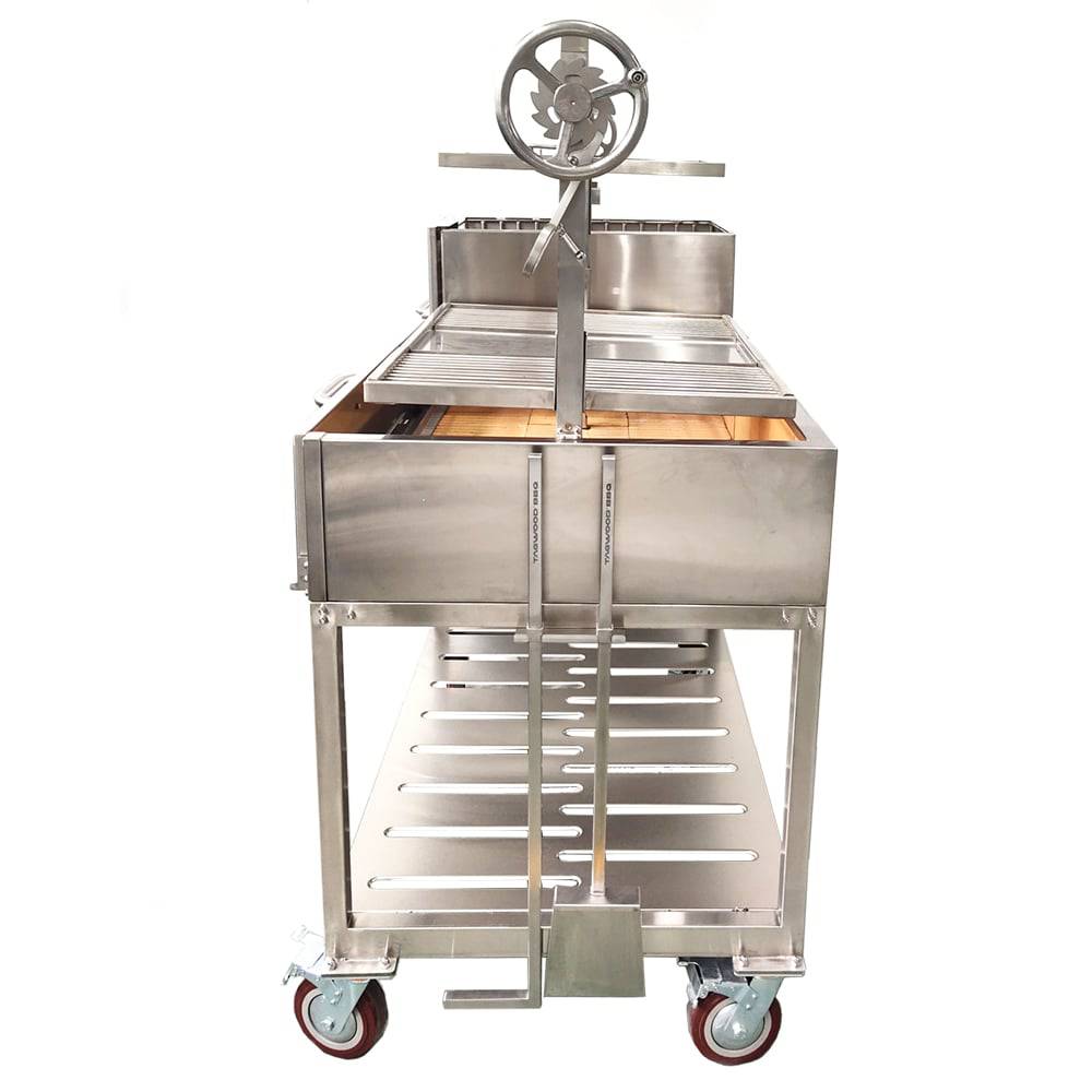 Tagwood BBQ Double Argentine Santa Maria Wood Fire & Charcoal Gaucho Grill | BBQ24SS OPEN FIRE COOKING - PRE-ORDER