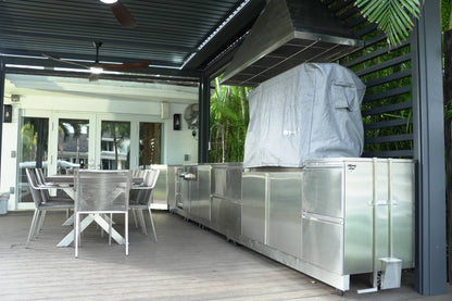 Tagwood BBQ Santa Maria Argentine Wood Fire & Charcoal Gaucho Grill Built in | BBQ05SS--