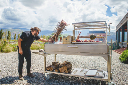 Tagwood BBQ Argentine Santa Maria Wood Fire & Charcoal Gaucho Grill | BBQ26SS