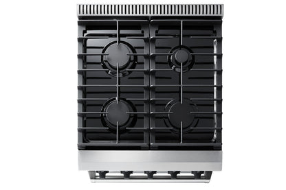 THOR Kitchen 24 in. Professional Propane Gas Range in Stainless Steel, LRG2401ULP