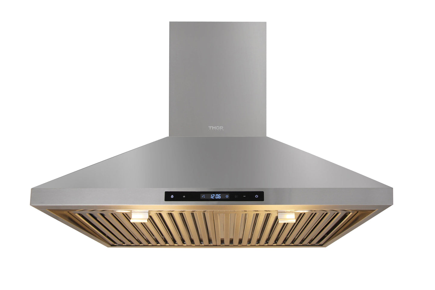 THOR Kitchen Package - 30" Wall Oven, 36" Cooktop, Range Hood, Refrigerator with Water and Ice Dispenser, Dishwasher, HEW3001-HRH3607-TGC3601-TRF3601FD-HDW2401SS