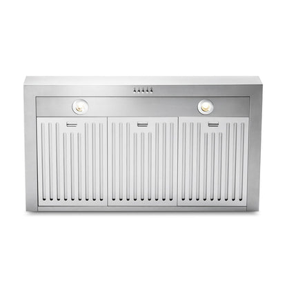 THOR Kitchen 36 In Professional Wall Mount Pyramid Range Hood, TRH36P