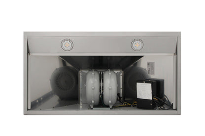 THOR Kitchen Package - 36" Gas Cooktop and Range Hood, HRT3618U-HRH3607