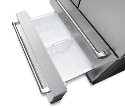 THOR Kitchen Package - 30" Wall Oven, 36" Gas Cooktop, Range Hood, Refrigerator, Dishwasher, HEW3001-HRH3607-TGC3601-TRF3602-HDW2401SS