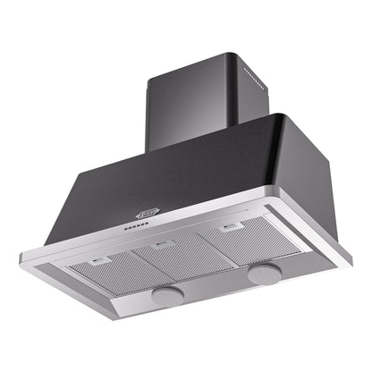 ILVE Majestic II 40 inch Range Hood Glossy Black