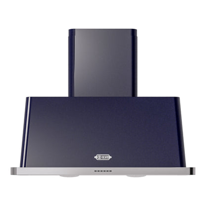 ILVE Majestic II 40 inch Range Hood Midnight Blue
