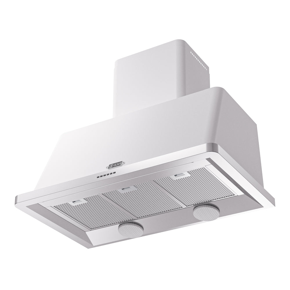 ILVE Majestic II 40 inch Range Hood White