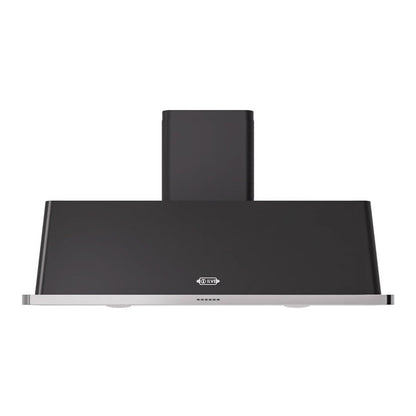 ILVE Majestic II 60 inch Range Hood Stainless Steel Graphite Matte