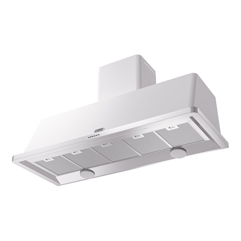 ILVE Majestic II 60 inch Wall Mount Range Hood Stainless Steel White