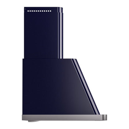 ILVE Majestic II 30 inch Wall Mount Range Hood Stainless Steel Midnight Blue