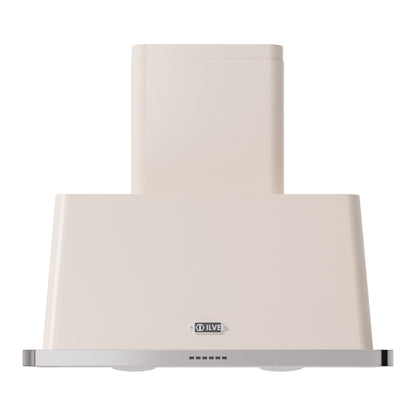 ILVE Majestic II 36 inch Wall Mount Range Hood Stainless Steel Antique White