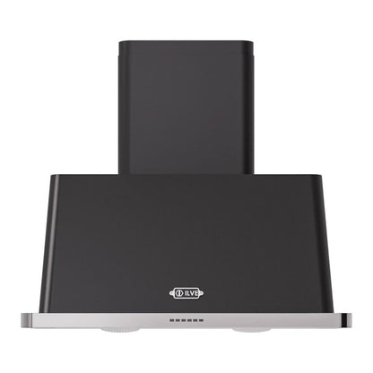 ILVE Majestic II 36 inch Wall Mount Range Hood Stainless Steel Graphite Matte