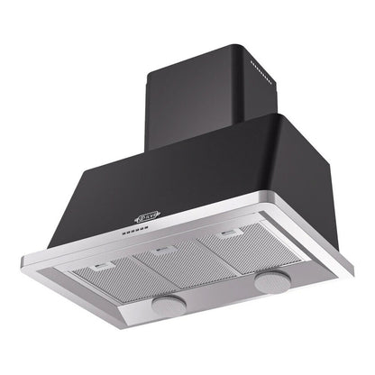 ILVE Majestic II 36 inch Wall Mount Range Hood Stainless Steel Graphite Matte