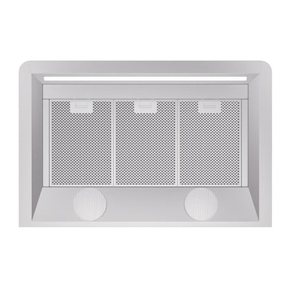 ILVE Majestic II 36 inch Wall Mount Range Hood Stainless Steel White