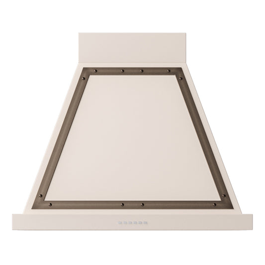 ILVE Nostalgie II Noblesse 30" Antique White Range Hood with 600 CFM