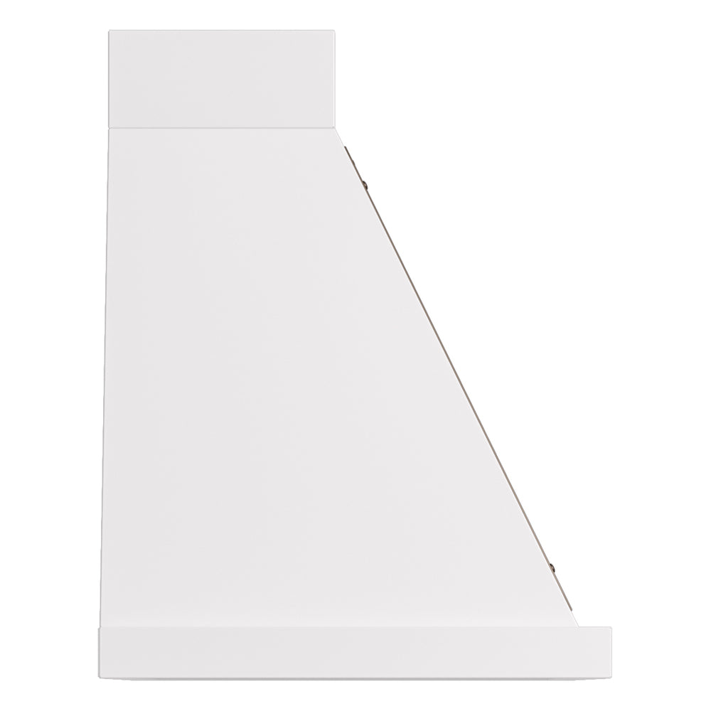 ILVE Nostalgie II Noblesse 30" White Range Hood with 600 CFM