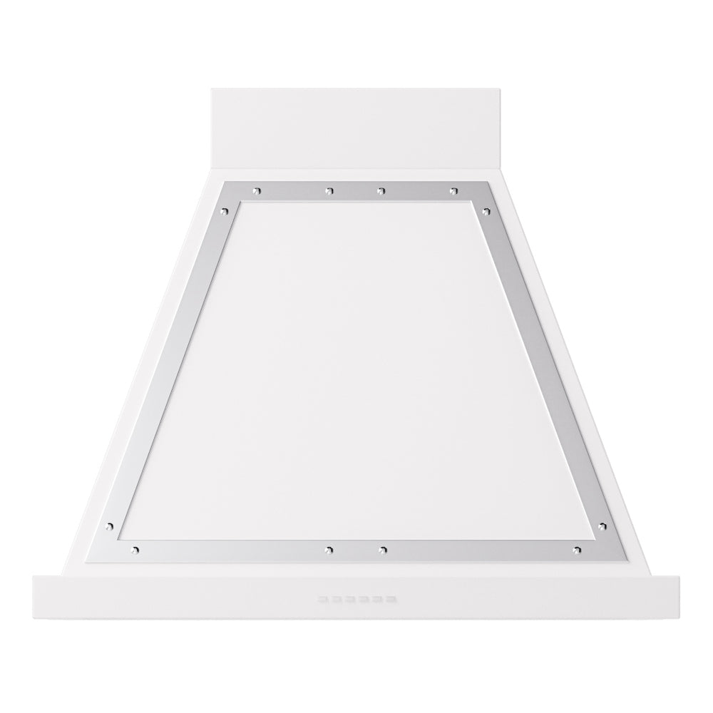 ILVE Nostalgie II Noblesse 30" White Range Hood with 600 CFM