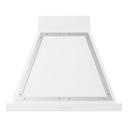 ILVE Nostalgie II Noblesse 30" White Range Hood with 600 CFM