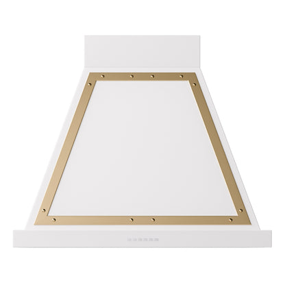 ILVE Nostalgie II Noblesse 30" White Range Hood with 600 CFM