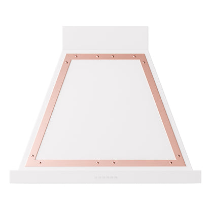 ILVE Nostalgie II Noblesse 30" White Range Hood with 600 CFM