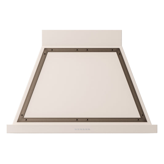 ILVE Nostalgie II Noblesse 36" Antique White Range Hood with 600 CFM