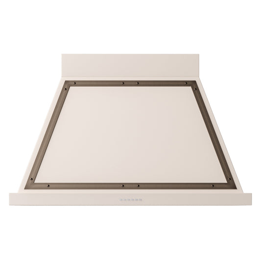 ILVE Nostalgie II Noblesse 40" Antique White Range Hood with 600 CFM