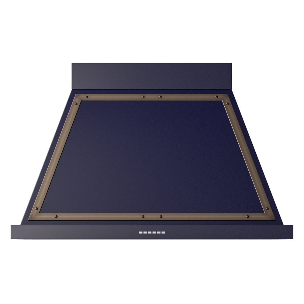 ILVE Nostalgie II Noblesse 40" Midnight Blue Range Hood with 600 CFM