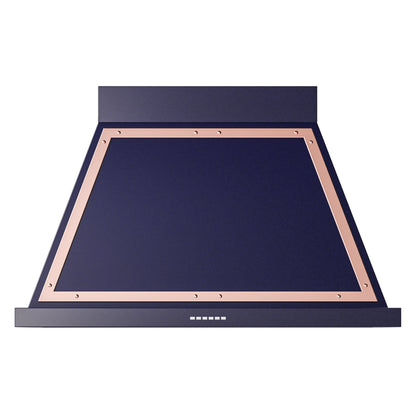 ILVE Nostalgie II Noblesse 40" Midnight Blue Range Hood with 600 CFM