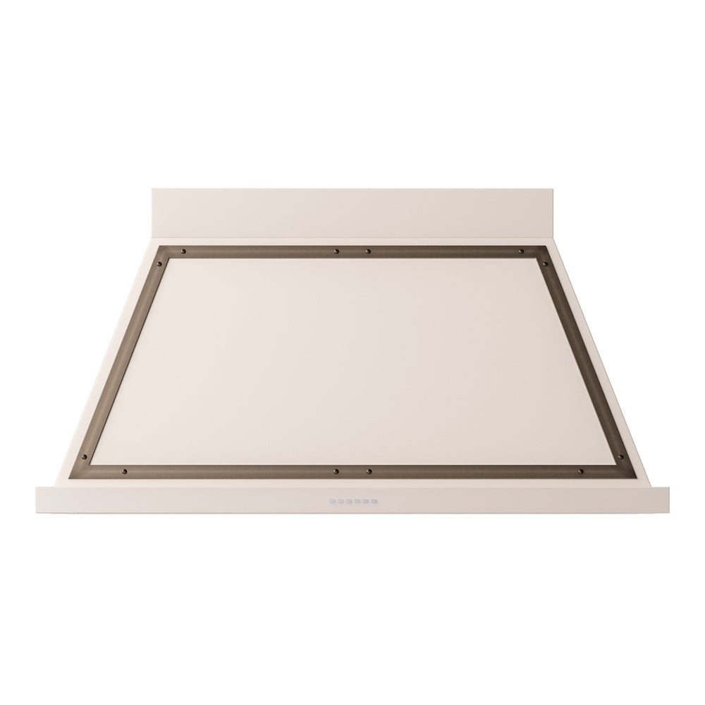ILVE Nostalgie II Noblesse 48" Antique White Range Hood with 600 CFM