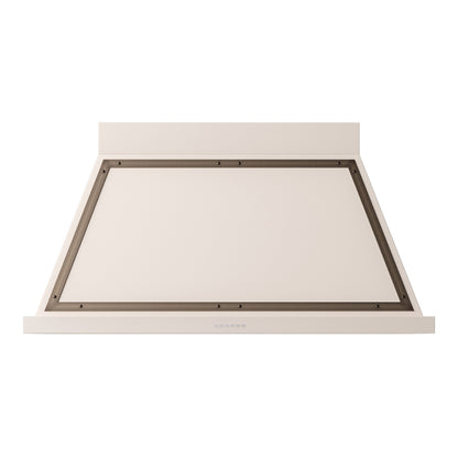 ILVE Nostalgie II Noblesse 48" Antique White Range Hood with 600 CFM