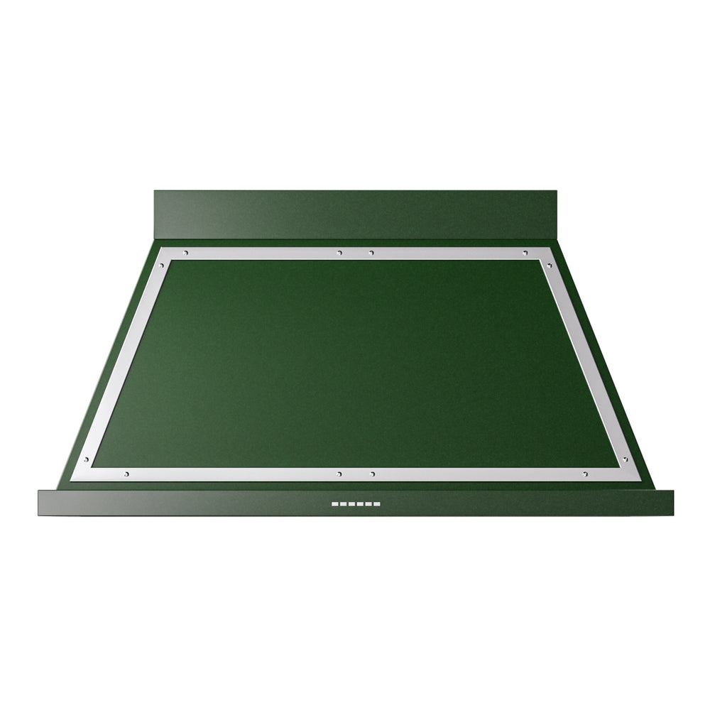 ILVE Nostalgie II Noblesse 48" Emerald Green Range Hood with 600 CFM