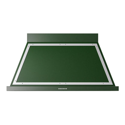 ILVE Nostalgie II Noblesse 48" Emerald Green Range Hood with 600 CFM