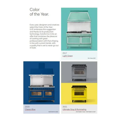 ILVE Nostalgie II Noblesse 48" RAL Range Hood with 600 CFM