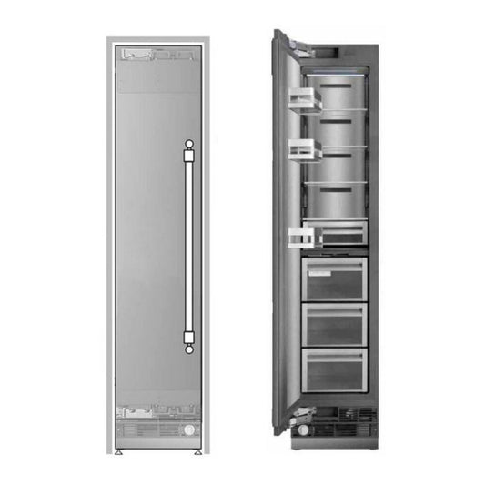 ILVE Panel Ready Built-In Freezer Column