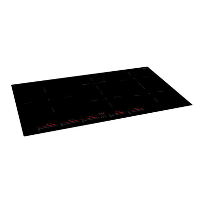 ILVE Professional Plus II 36" Glossy Black Built-In Induction Cooktop with 5 Element Zones
