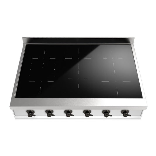 ILVE Nostalgie II 36" Stainless Steel Built-In Induction Rangetop with 6 Elements