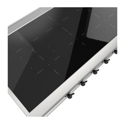 ILVE Nostalgie II 48" Stainless Steel Built-In Induction Rangetop with 6 Elements