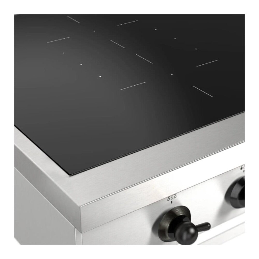 ILVE Nostalgie II 48" Stainless Steel Built-In Induction Rangetop with 6 Elements