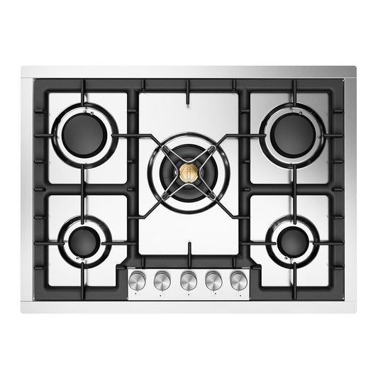 ILVE Professional Plus II 30" Stainless Steel Built-In Gas Cooktop with 5 Burners