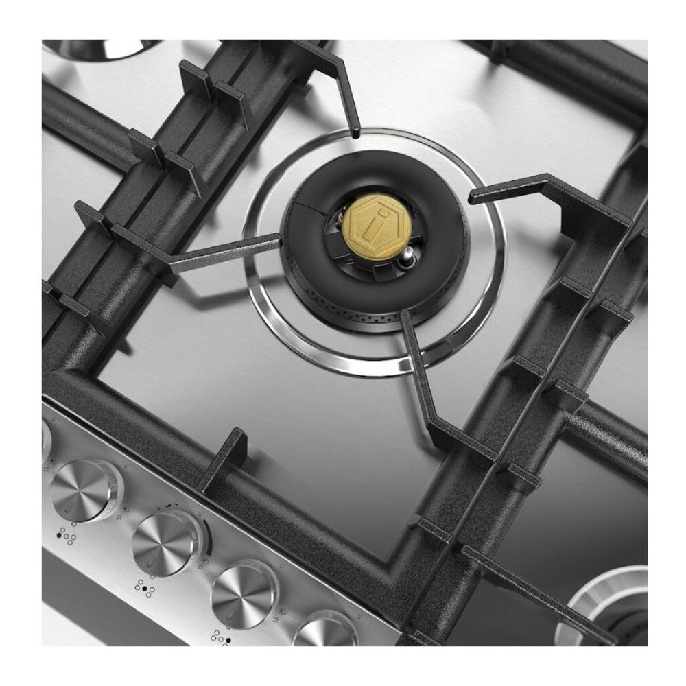ILVE Professional Plus II 36" Stainless Steel Built-In Gas Cooktop with 5 Burners