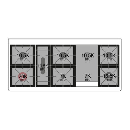 ILVE Majestic II 60 inch Triple Glass Door Natural Gas Dual Fuel Range Copper RAL