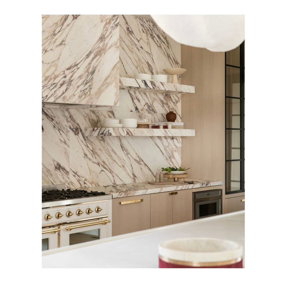 ILVE Majestic II 60 inch Triple Glass Door Natural Gas Dual Fuel Range Brass White